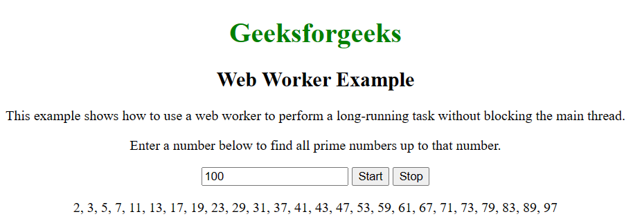 Web Workers的强大之处- JavaScript中的多线程