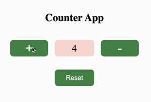 设计一个使用HTML CSS和JavaScript的简单计数器