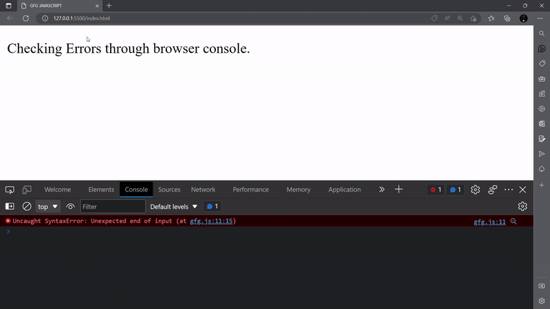 Visual studio code在父函数没有正确关闭时不会报错