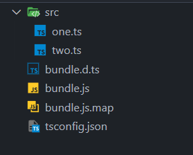 TypeScript 如何将多个.ts文件合并为一个.js文件