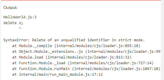 JavaScript 什么是的严格模式，如何启用它