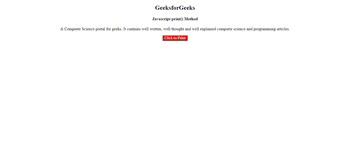 JavaScript 如何打印网页 JavaScript 如何打印网页