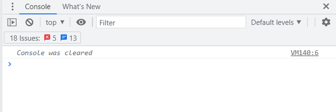 HTML 解释所有Console对象