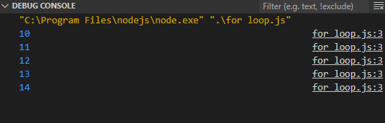 TypeScript 解释不同变体for循环