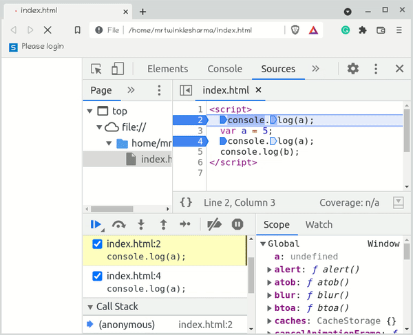 JavaScript 未声明和未定义变量的区别