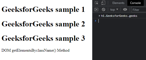 JavaScript 访问HTML元素的不同方式