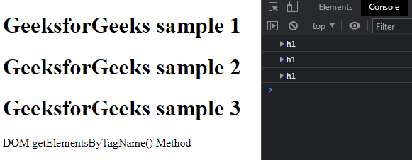 JavaScript 访问HTML元素的不同方式