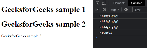 JavaScript 访问HTML元素的不同方式