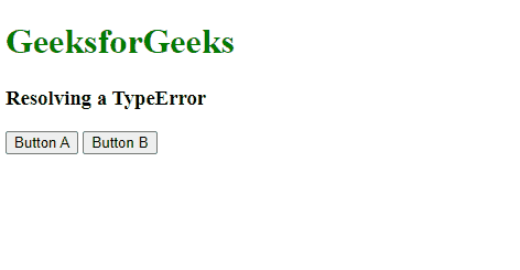 JavaScript Click()方法不起作用，并且控制台返回一个错误消息