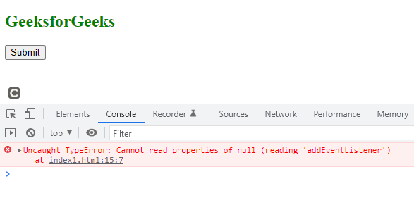 HTML document.querySelector返回null但元素存在