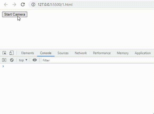 JavaScript 如何获取相机分辨率