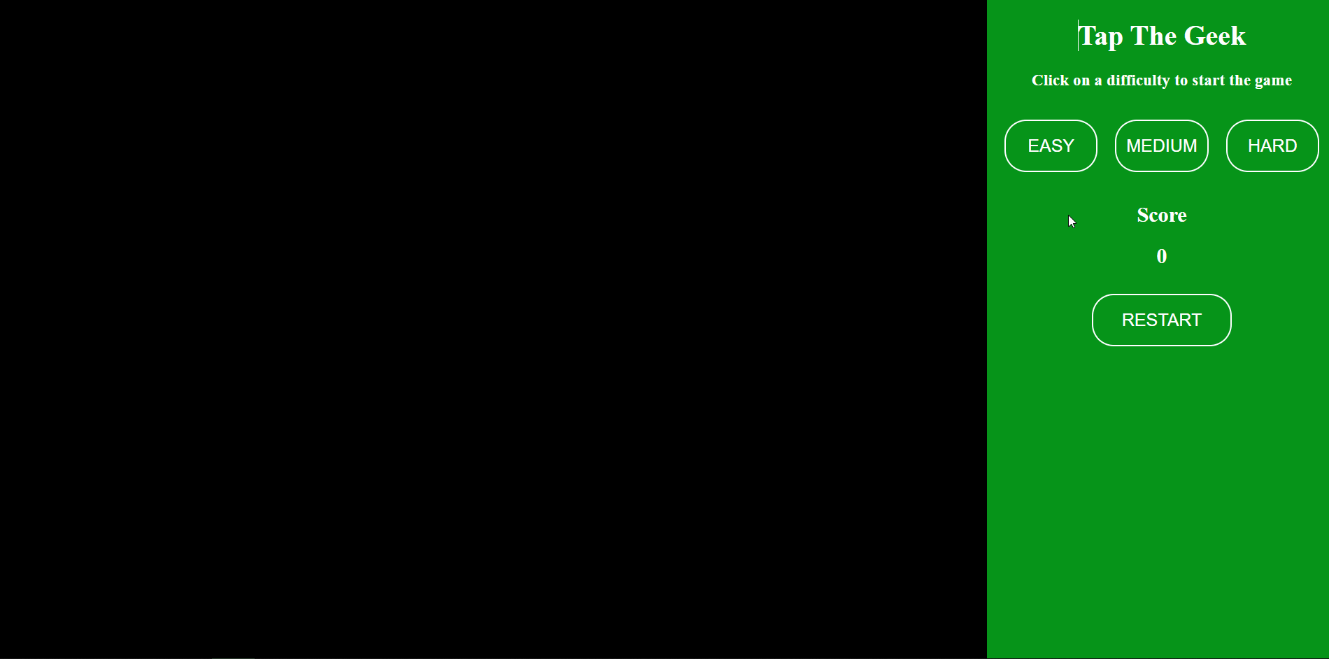 Tap-the-Geek 简单的HTML CSS和JavaScript游戏
