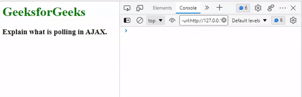 AJAX 轮询是什么