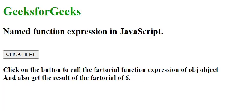 JavaScript 命名函数表达式