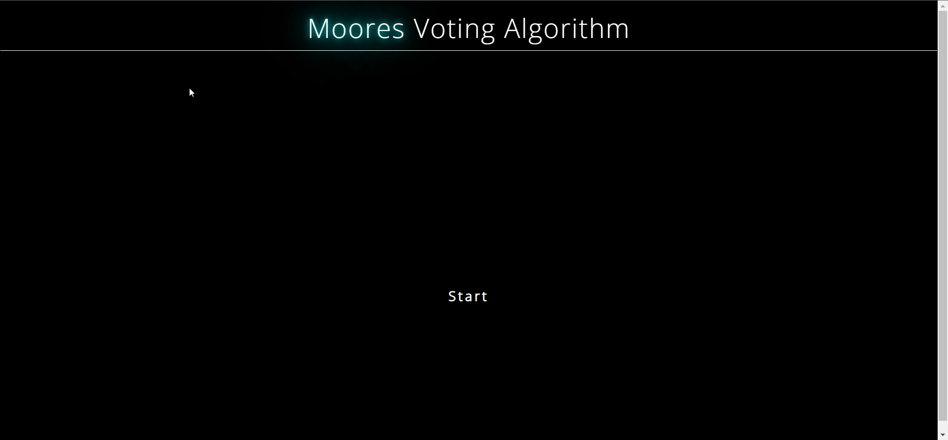 如何使用HTML CSS和JavaScript制作Moore的投票算法可视化工具