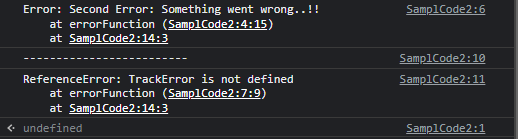 JavaScript 保留错误原因的标准方法