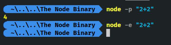 Node 二进制文件的命令行标志