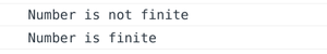 JavaScript 如何检查一个数字是否为NaN或有限的
