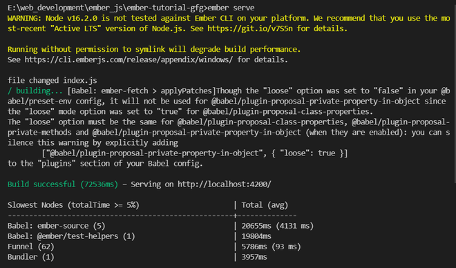 Ember.js创建应用程序