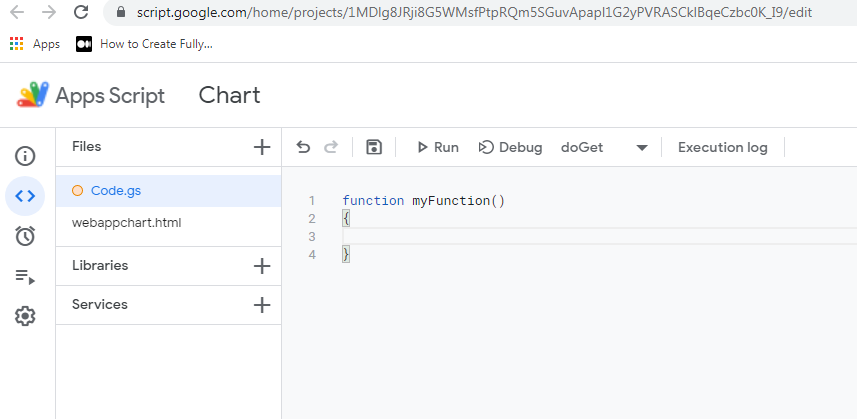 使用Google Apps Script从Google Sheets创建图表