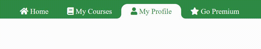 如何使用HTML CSS和JavaScript制作曲线状活动选项卡导航菜单 如何使用HTML CSS和JavaScript制作曲线状活动选项卡导航菜单