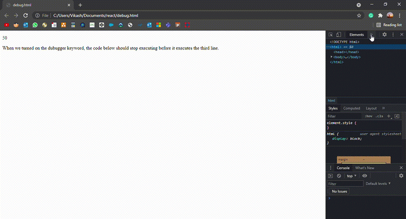JavaScript debugger关键字的用途是什么