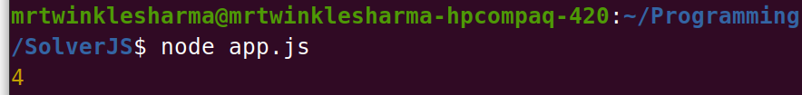 如何使用SolverJS