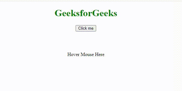 如何在HTML中处理JavaScript事件