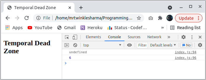 什么是ES6中的暂时死区(Temporal Dead Zone) 什么是ES6中的暂时死区(Temporal Dead Zone)