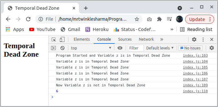 什么是ES6中的暂时死区(Temporal Dead Zone) 什么是ES6中的暂时死区(Temporal Dead Zone)