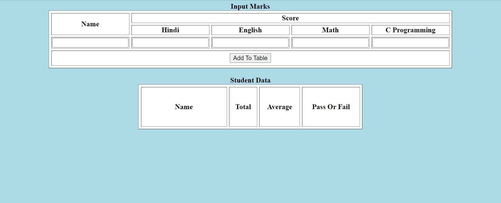如何使用HTML、CSS和JavaScript创建动态成绩单