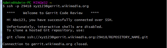 Gerrit 将SSH密钥添加到与Git一起使用