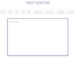 如何使用Javascript和HTML创建文本编辑器