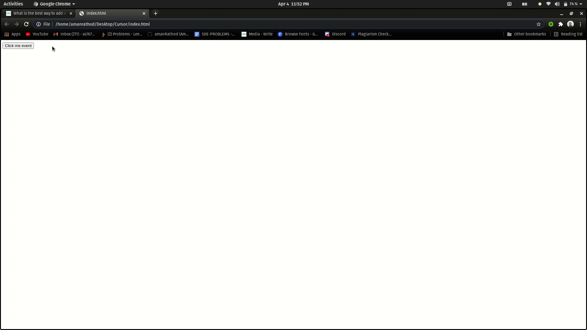JavaScript 什么是添加事件的最佳方法 JavaScript 什么是添加事件的最佳方法