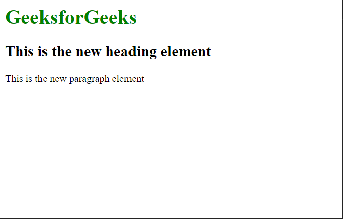 JavaScript 如何从字符串创建元素