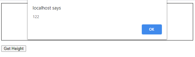 JavaScript 如何获取元素的渲染高度|极客教程