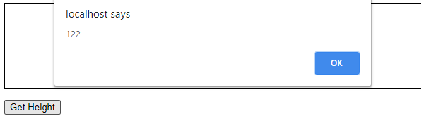 JavaScript 如何获取元素的渲染高度|极客教程
