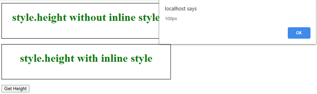 JavaScript 如何获取元素的渲染高度 JavaScript 如何获取元素的渲染高度