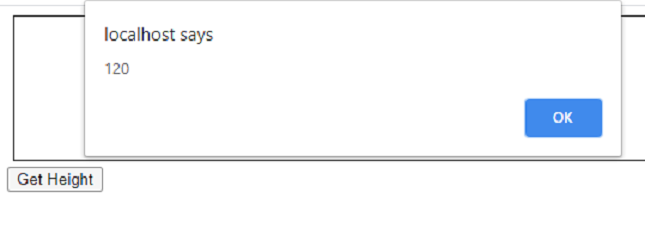 JavaScript 如何获取元素的渲染高度 JavaScript 如何获取元素的渲染高度
