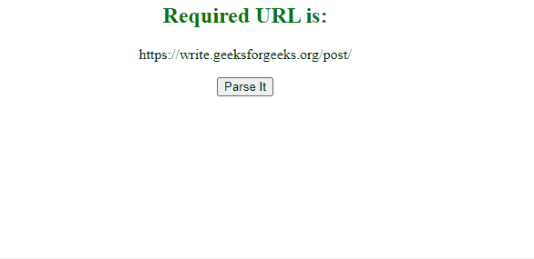 JavaScript 如何将URL解析为主机名和路径 JavaScript 如何将URL解析为主机名和路径