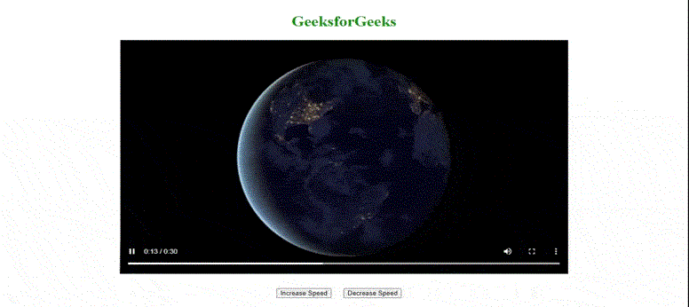 JavaScript 如何改变视频播放速度 JavaScript 如何改变视频播放速度