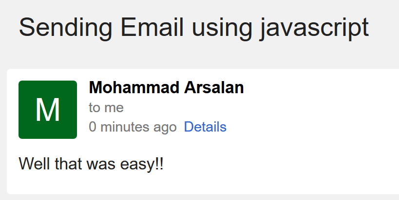 JavaScript 如何发送电子邮件