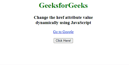 JavaScript 如何在点击按钮后更改标签的href值