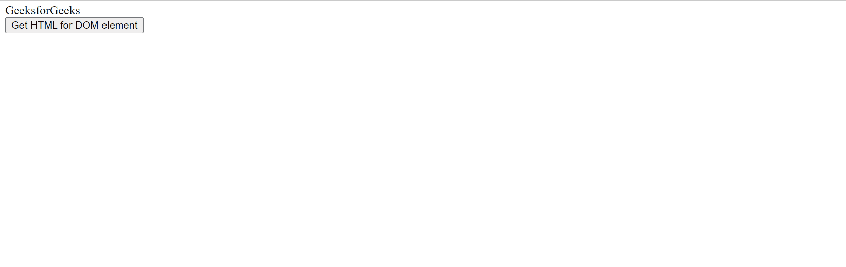 JavaScript 如何获取/更改DOM元素的HTML