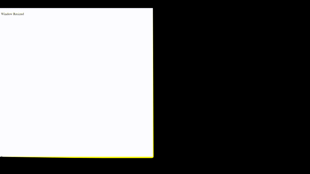 JavaScript 如何等待调整大小事件的结束并执行操作