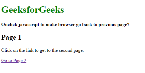 如何使用JavaScript使浏览器回到上一页 如何使用JavaScript使浏览器回到上一页