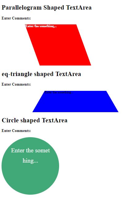 JavaScript 如何更改textarea的形状