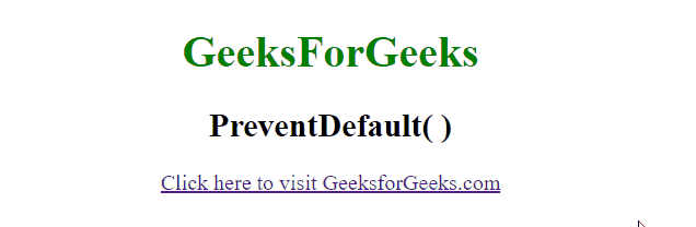 什么情况下使用JavaScript中的preventDefault()和return false