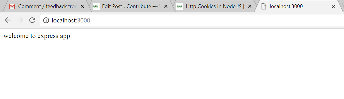 Node.js中的HTTP Cookies