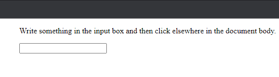 JavaScript 事件